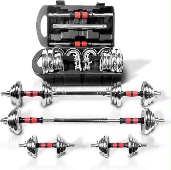 30kg Adjustable dumbbell with extension